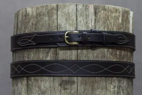 Leather Rodeo Ranger Belt 37mm