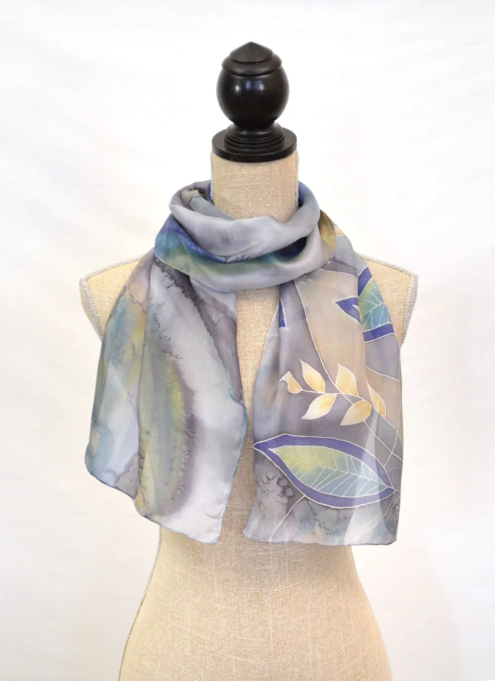 Leaves Scarf | 11"x60"