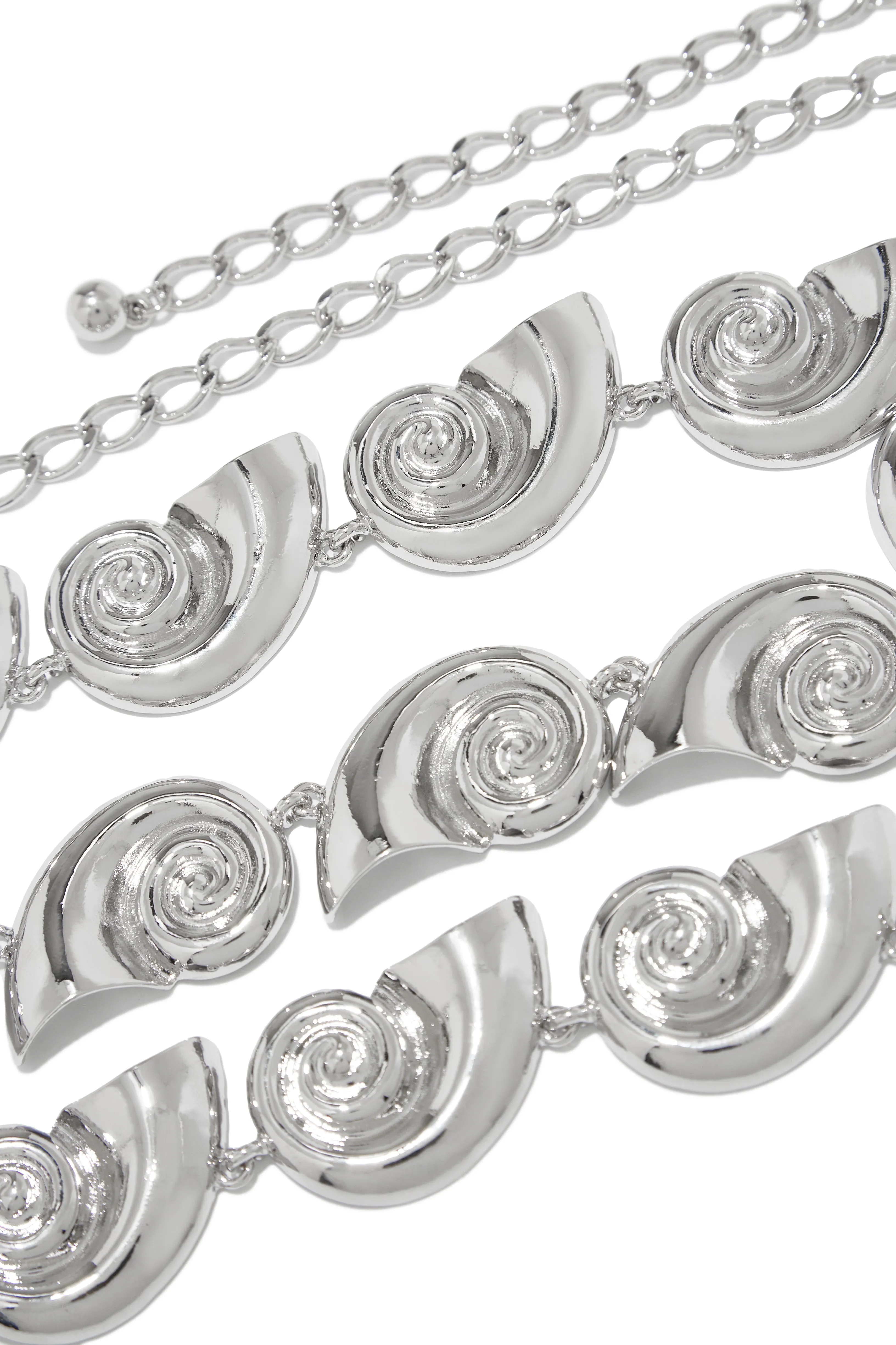 Leilani Sea Shell Chain Belt - Gold