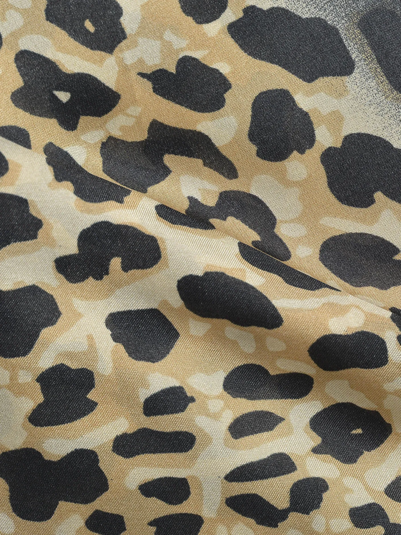 Leopard Silk Scarf