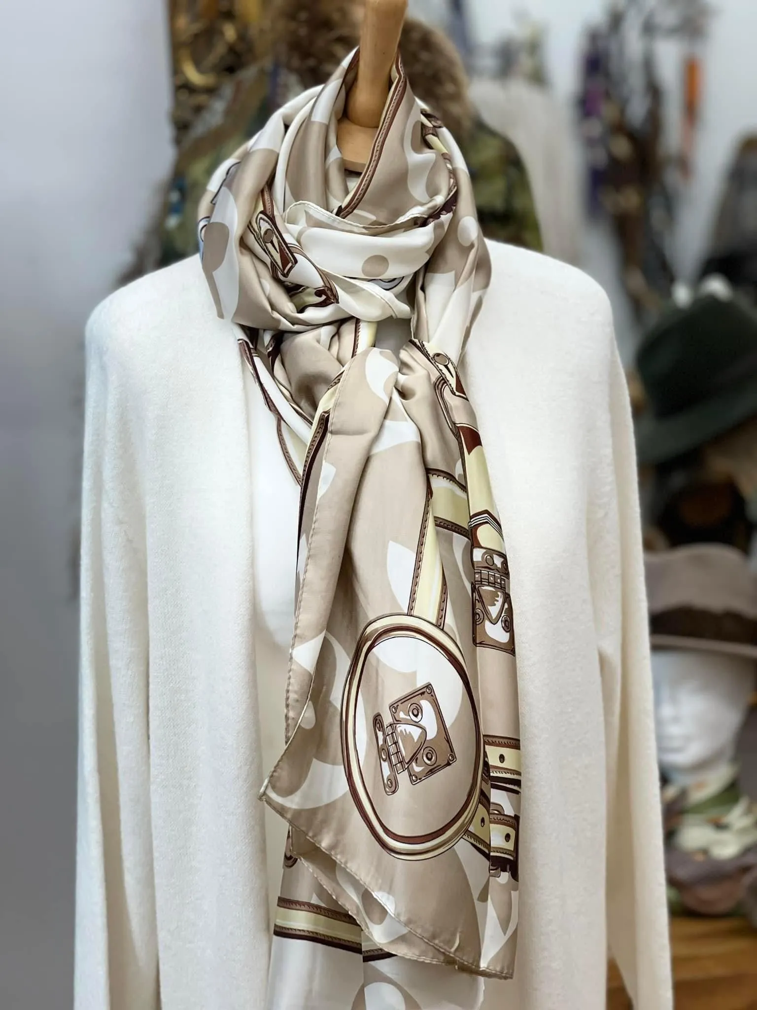 Louis Large Long Scarves