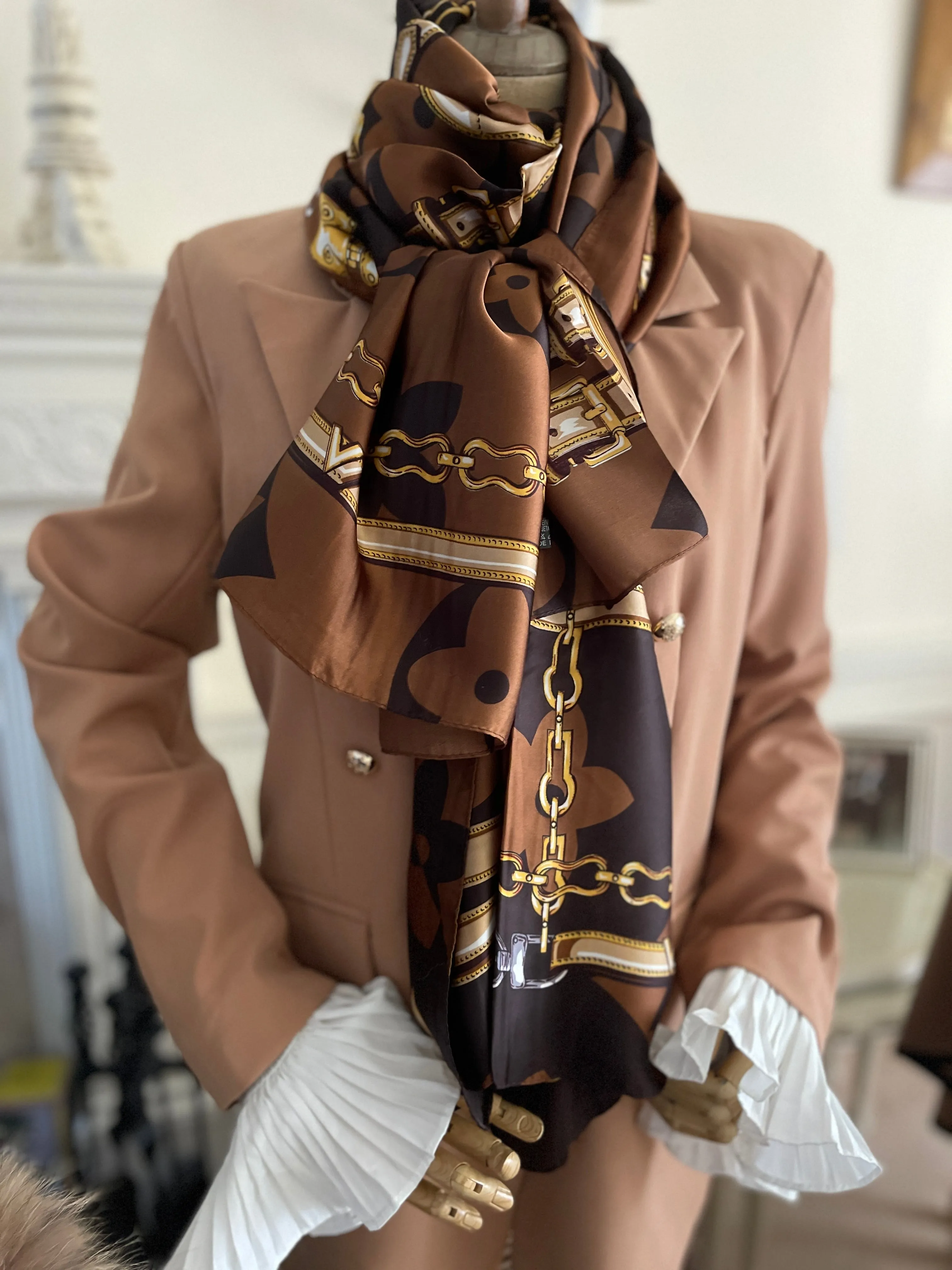Louis Large Long Scarves