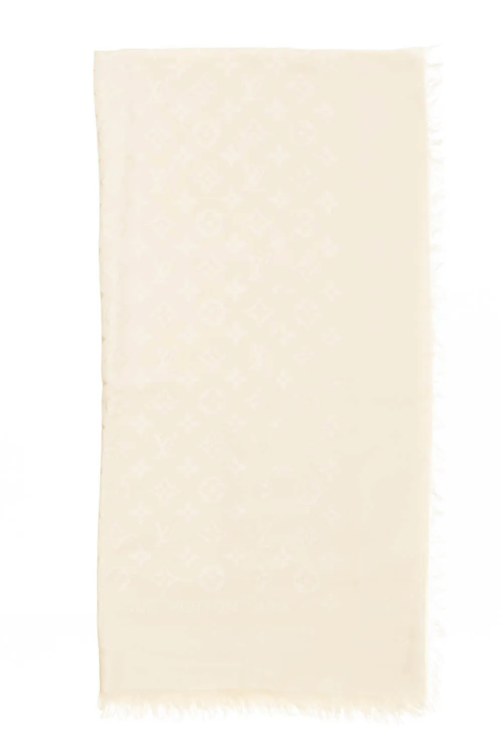 Louis Vuitton - White Scarf - One Size
