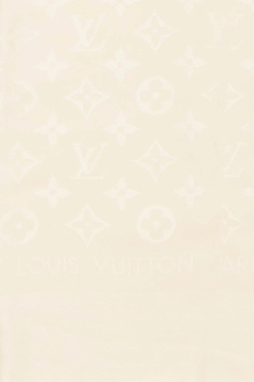 Louis Vuitton - White Scarf - One Size