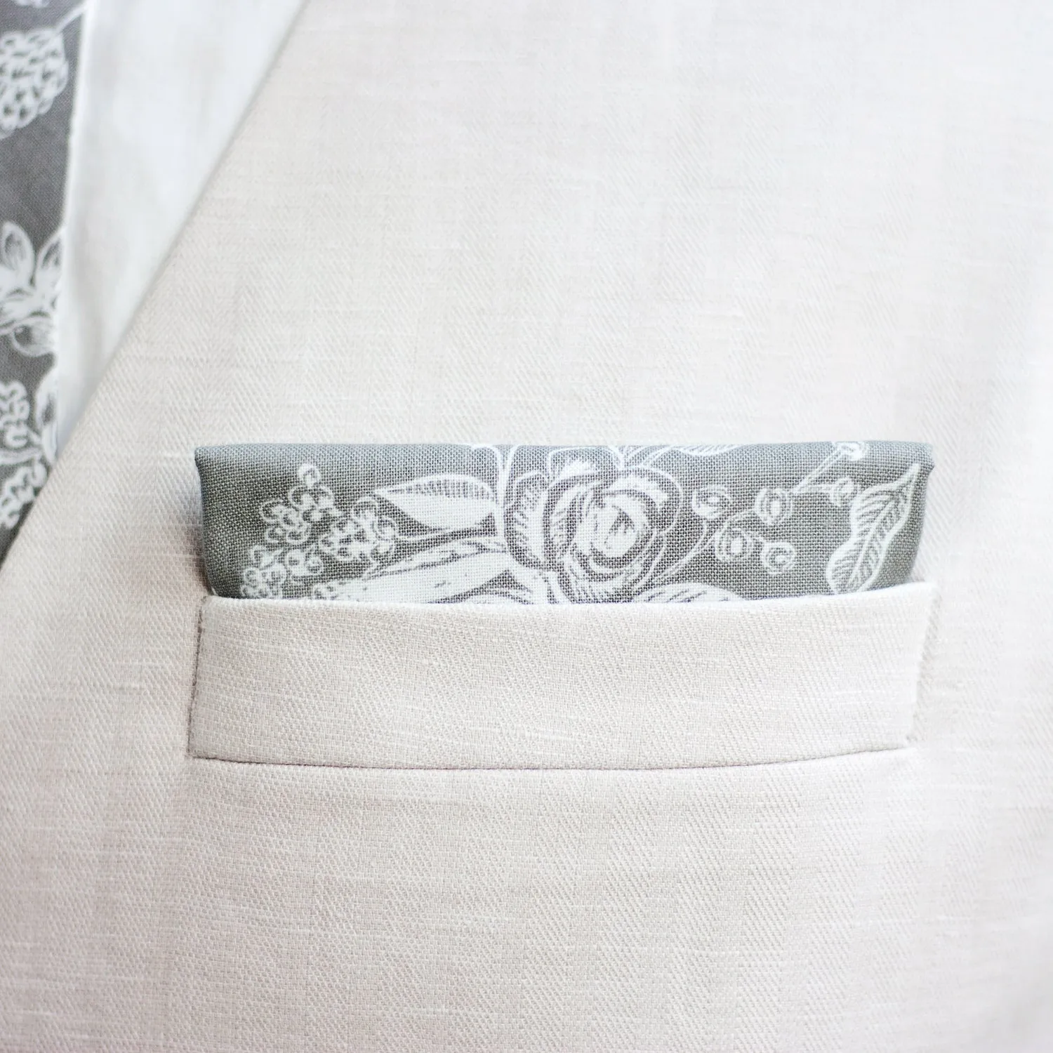Men's Freestyle Self-Tie Bow Tie / Grey Toile