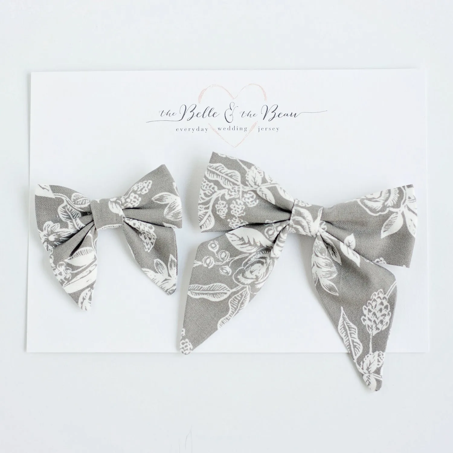 Men's Freestyle Self-Tie Bow Tie / Grey Toile