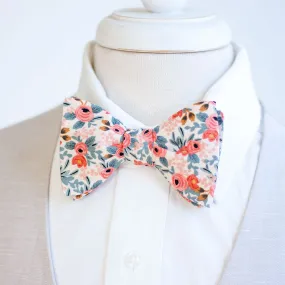 Men's Freestyle Self-Tie Bow Tie / Rosa In Peach