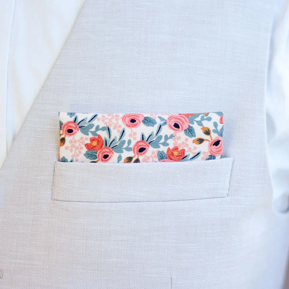 Men's Freestyle Self-Tie Bow Tie / Rosa In Peach
