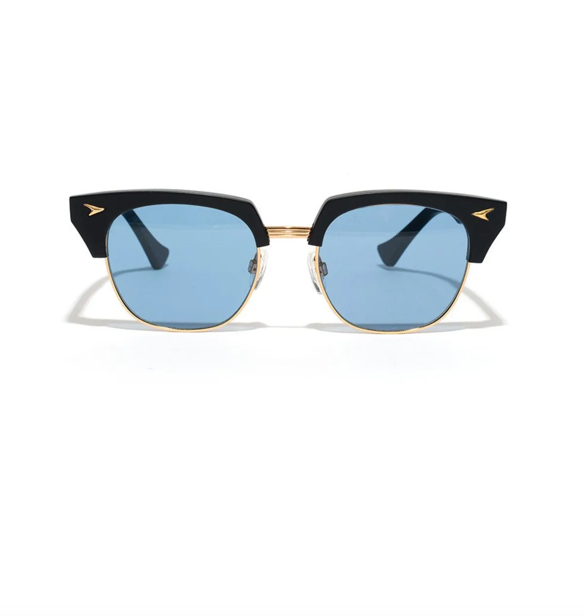 Neto Tortoise & Gold / Green Lens