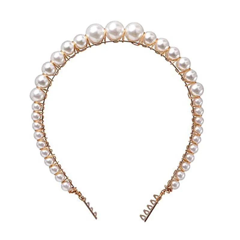 Pearl Beaded Headbands
