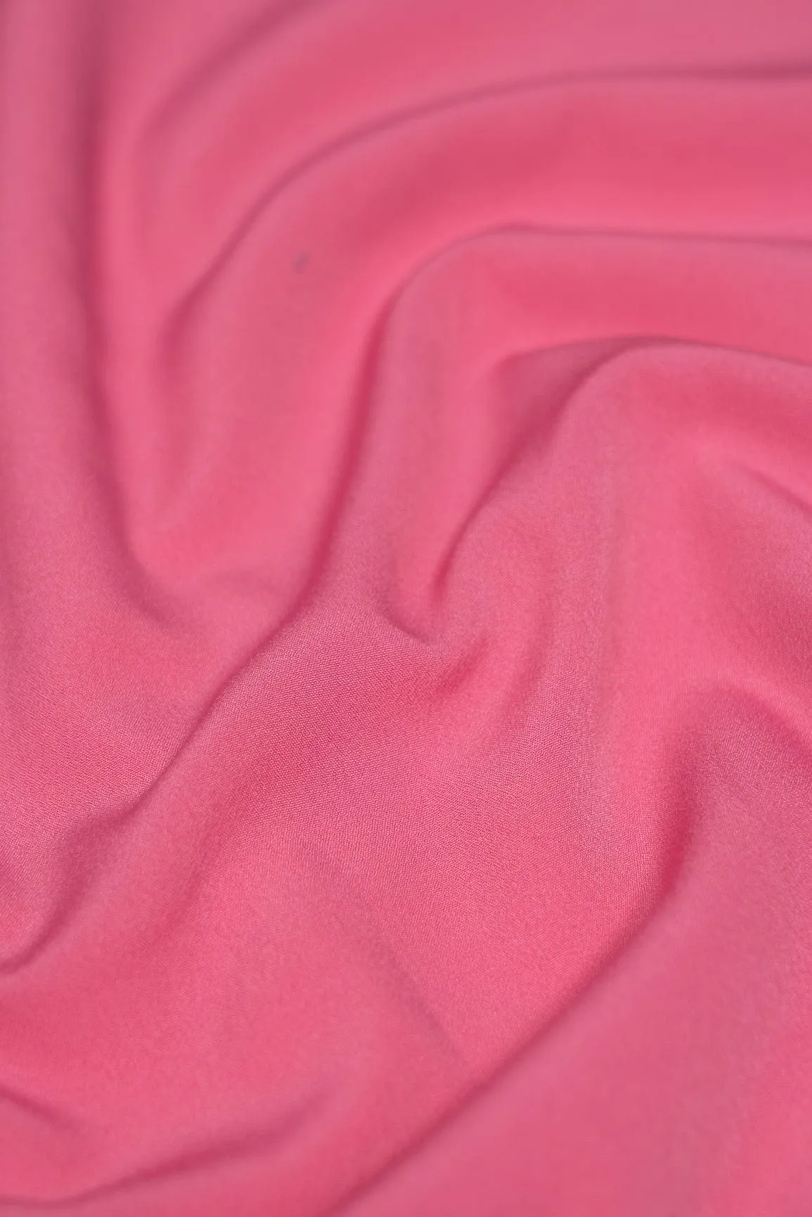 Pink Dyed Crepe Fabric
