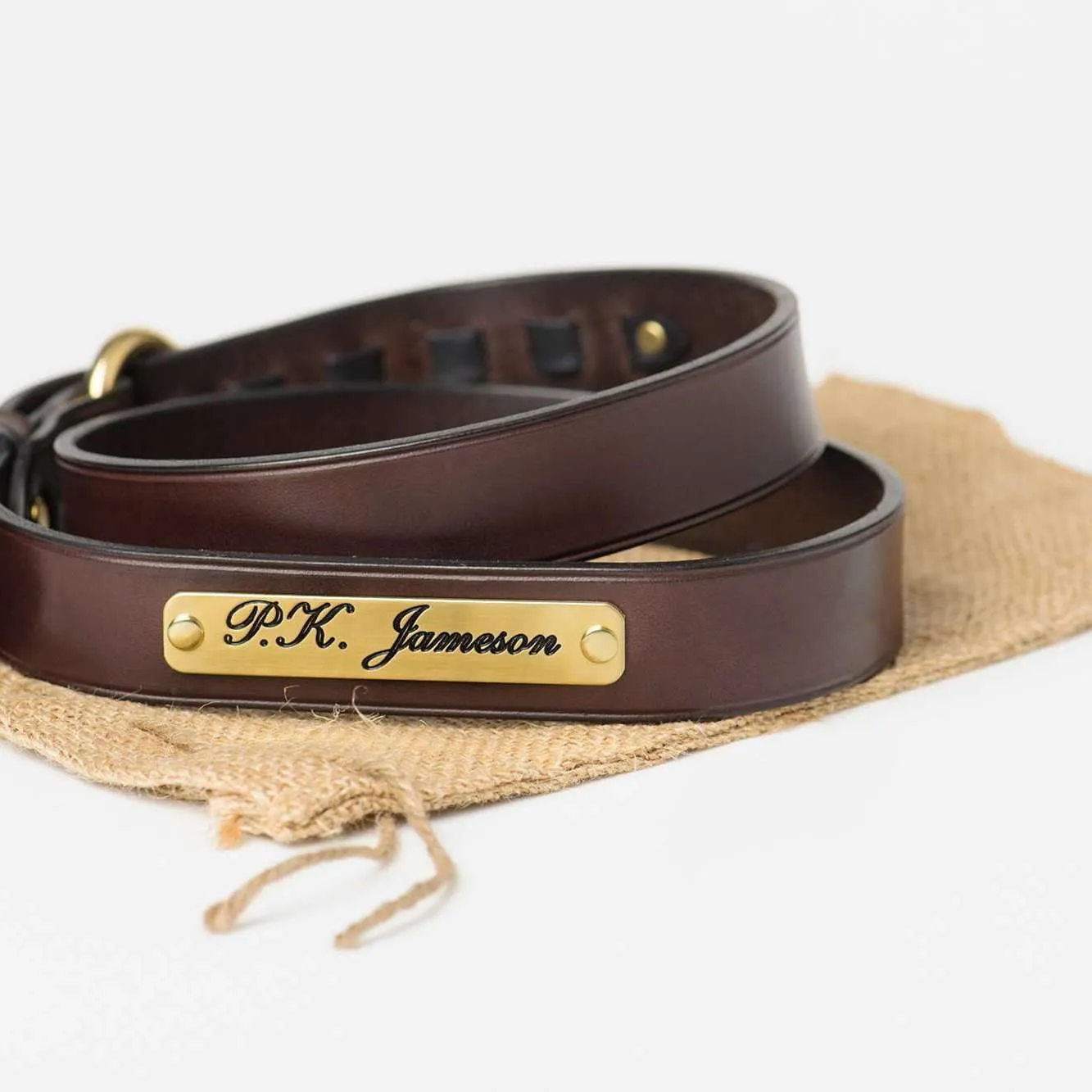 Premium Brown Hoof Pick Belt