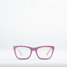 reading glasses in orchid