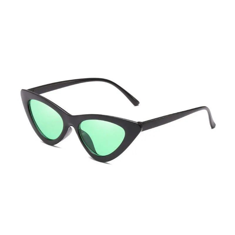 Retro cat eye sunglasses ladies sexy retro cat eye sunglasses brand designer color glasses female