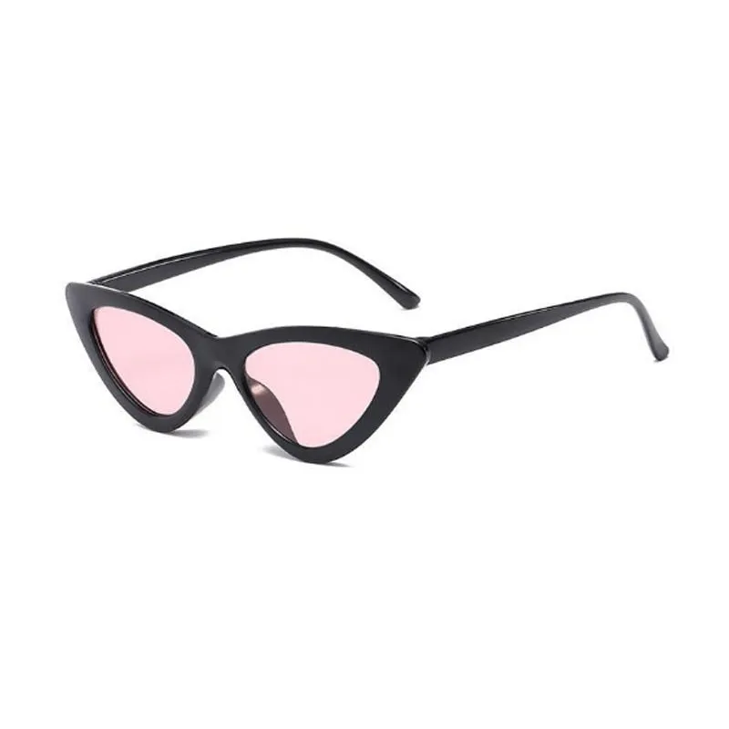 Retro cat eye sunglasses ladies sexy retro cat eye sunglasses brand designer color glasses female