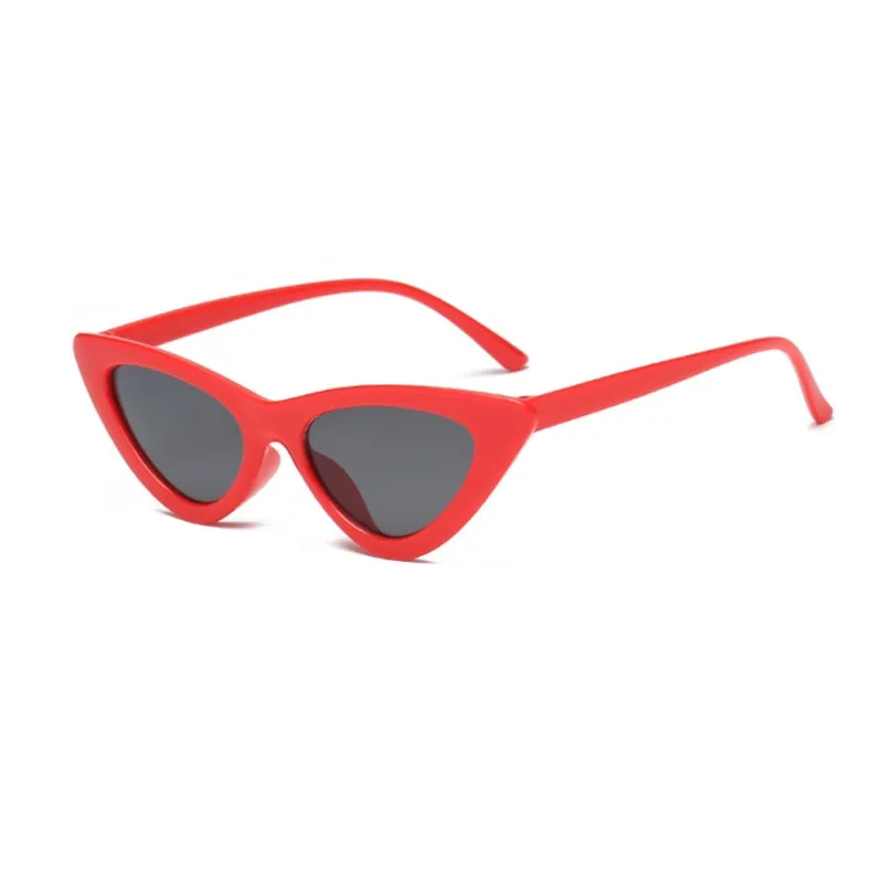 Retro cat eye sunglasses ladies sexy retro cat eye sunglasses brand designer color glasses female