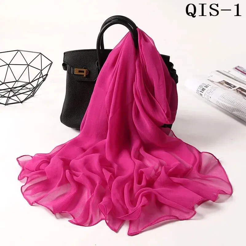 Solid Color Hijab Scarf - 45 Colours