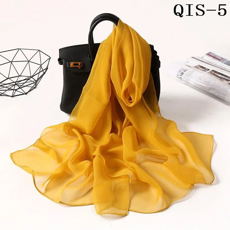 Solid Color Hijab Scarf - 45 Colours