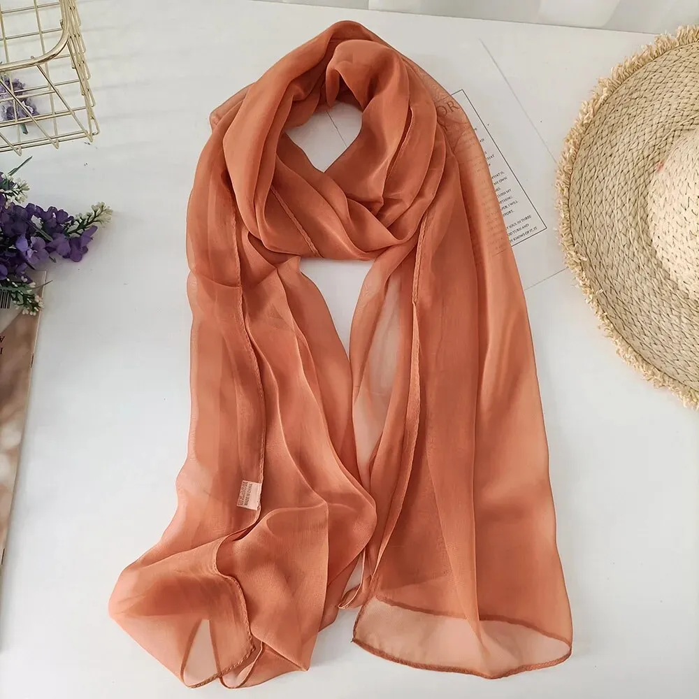 Solid Color Hijab Scarf - 45 Colours