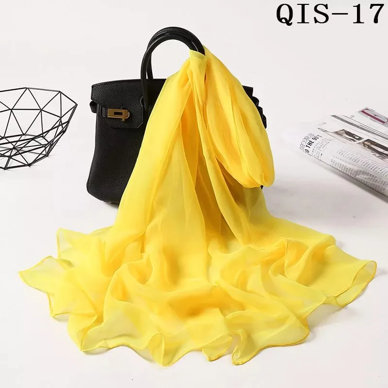 Solid Color Hijab Scarf - 45 Colours