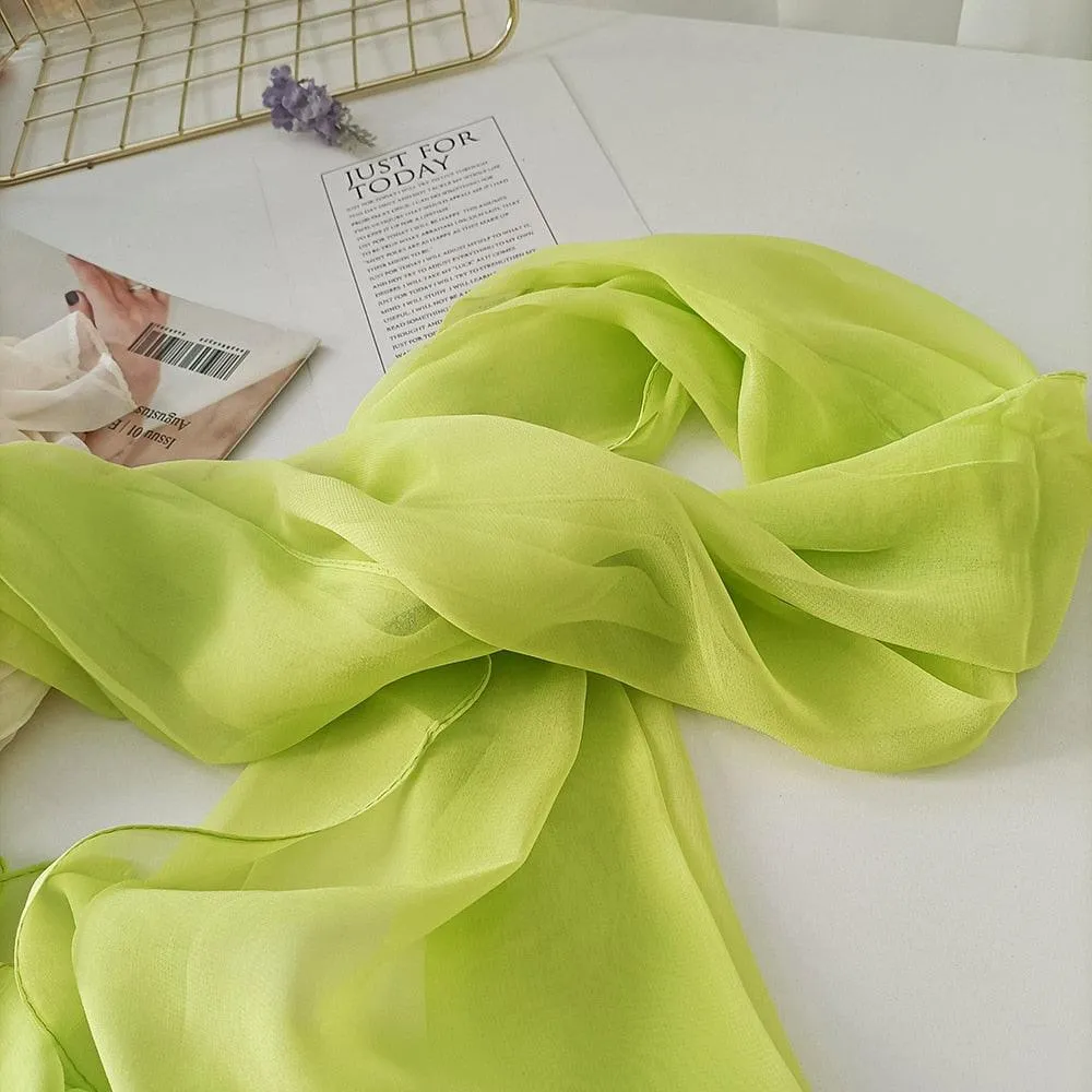 Solid Color Hijab Scarf - 45 Colours