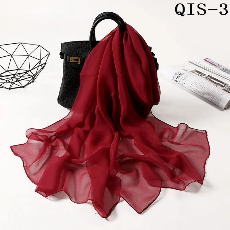 Solid Color Hijab Scarf - 45 Colours