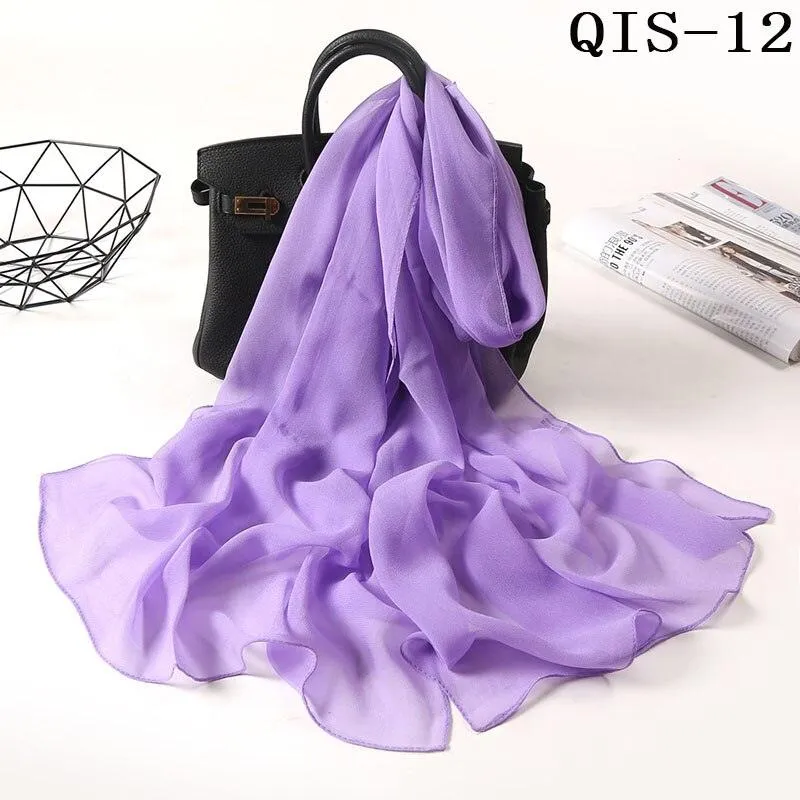 Solid Color Hijab Scarf - 45 Colours