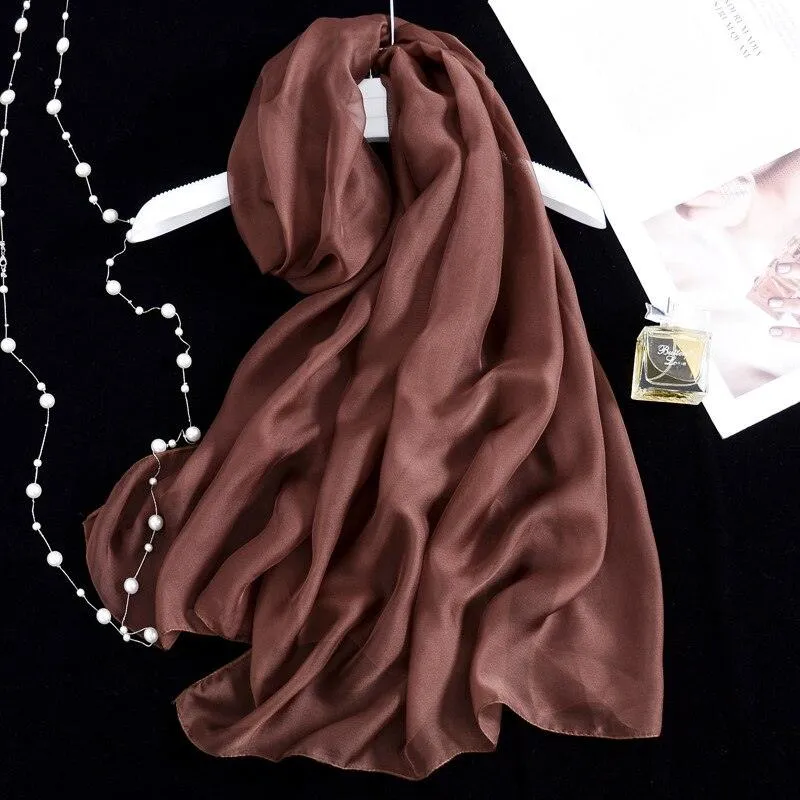 Solid Color Hijab Scarf - 45 Colours