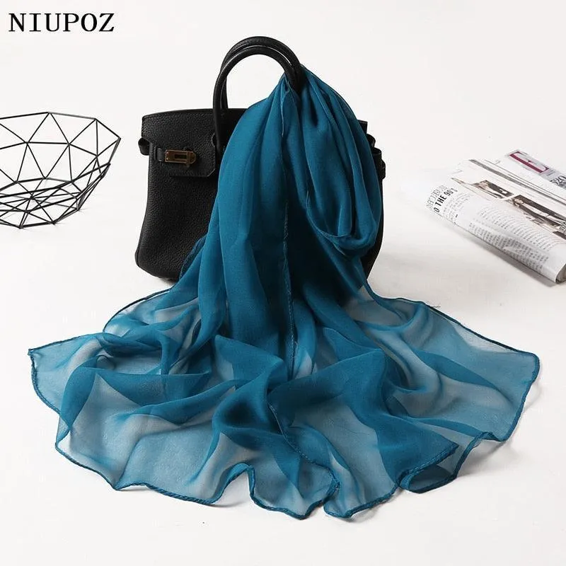 Solid Color Hijab Scarf - 45 Colours