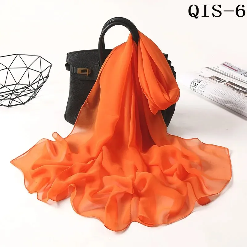 Solid Color Hijab Scarf - 45 Colours