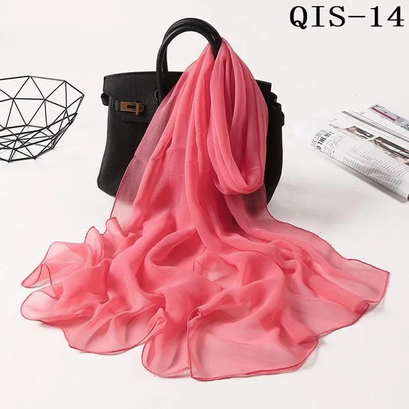 Solid Color Hijab Scarf - 45 Colours