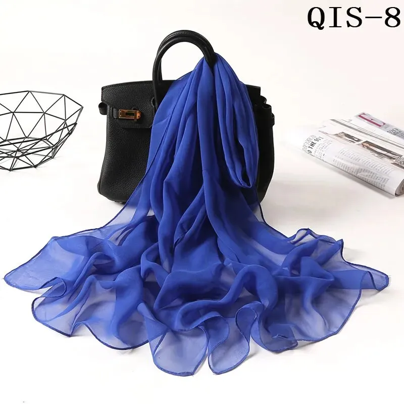 Solid Color Hijab Scarf - 45 Colours