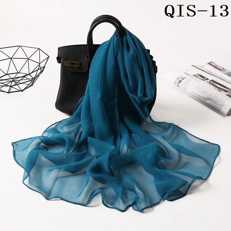 Solid Color Hijab Scarf - 45 Colours