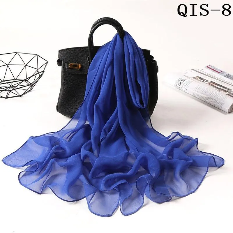 Solid Color Hijab Scarf - 45 Colours
