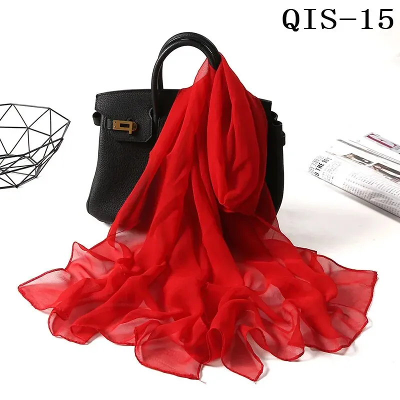 Solid Color Hijab Scarf - 45 Colours