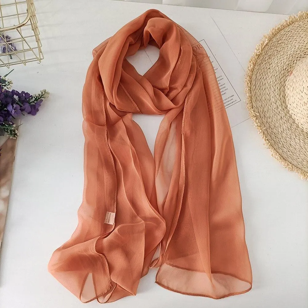 Solid Color Hijab Scarf - 45 Colours
