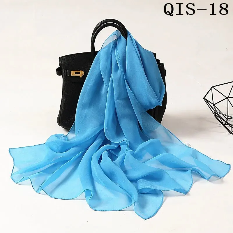 Solid Color Hijab Scarf - 45 Colours
