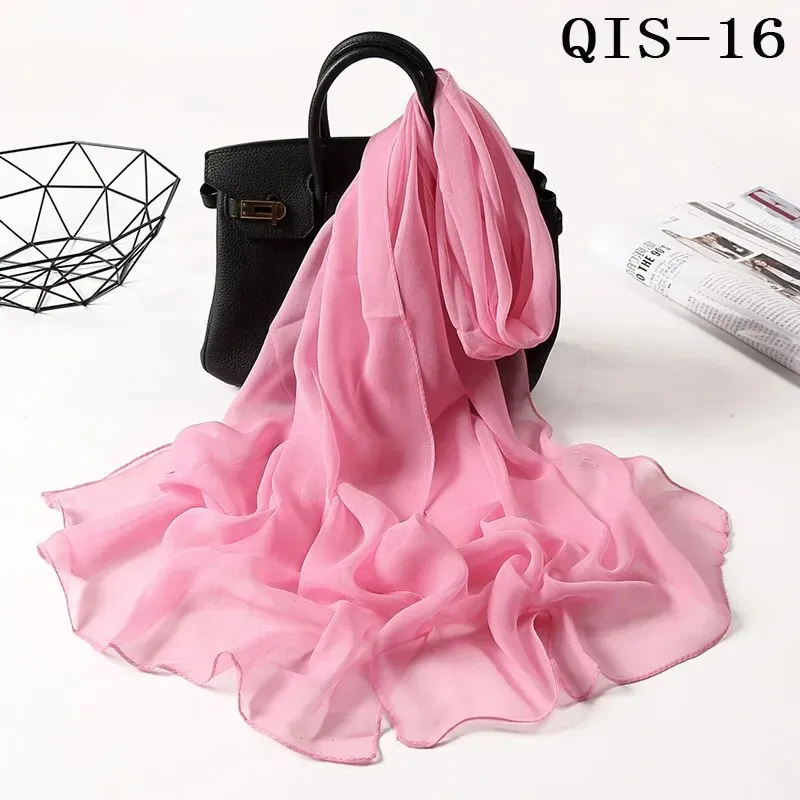 Solid Color Hijab Scarf - 45 Colours