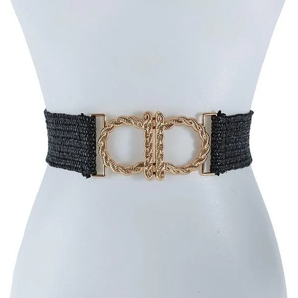 Straw Fashion One Size Belt
