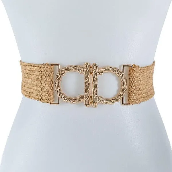 Straw Fashion One Size Belt
