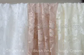Stretch Lace Wrap Cream Tones   Baby