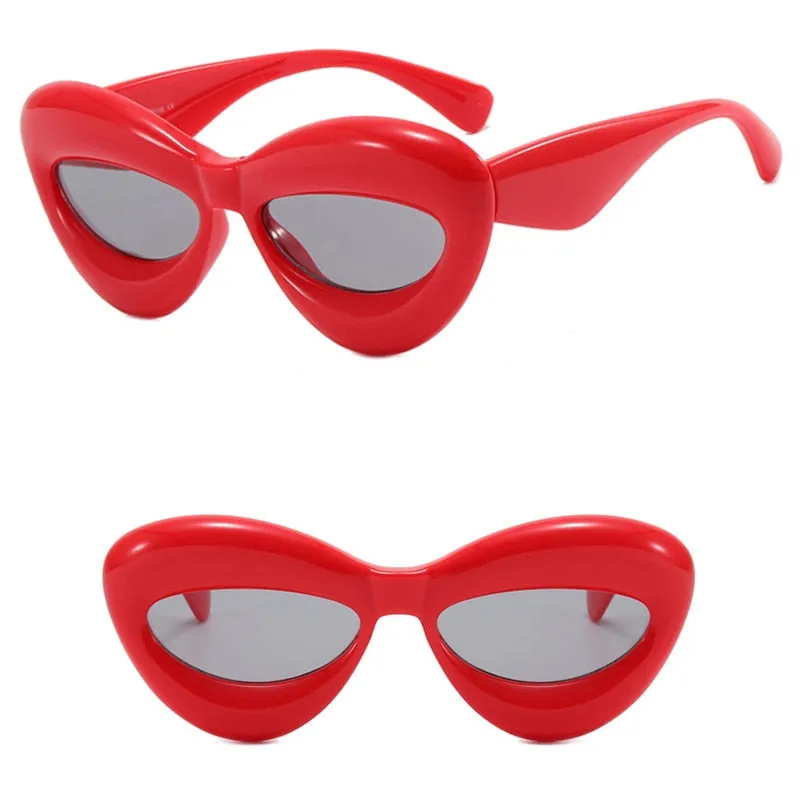 Sunglasses Women Oversized Glasses Women Punk Luxury Shades