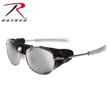 Tactical Aviator Sunglasses With Wind Guards