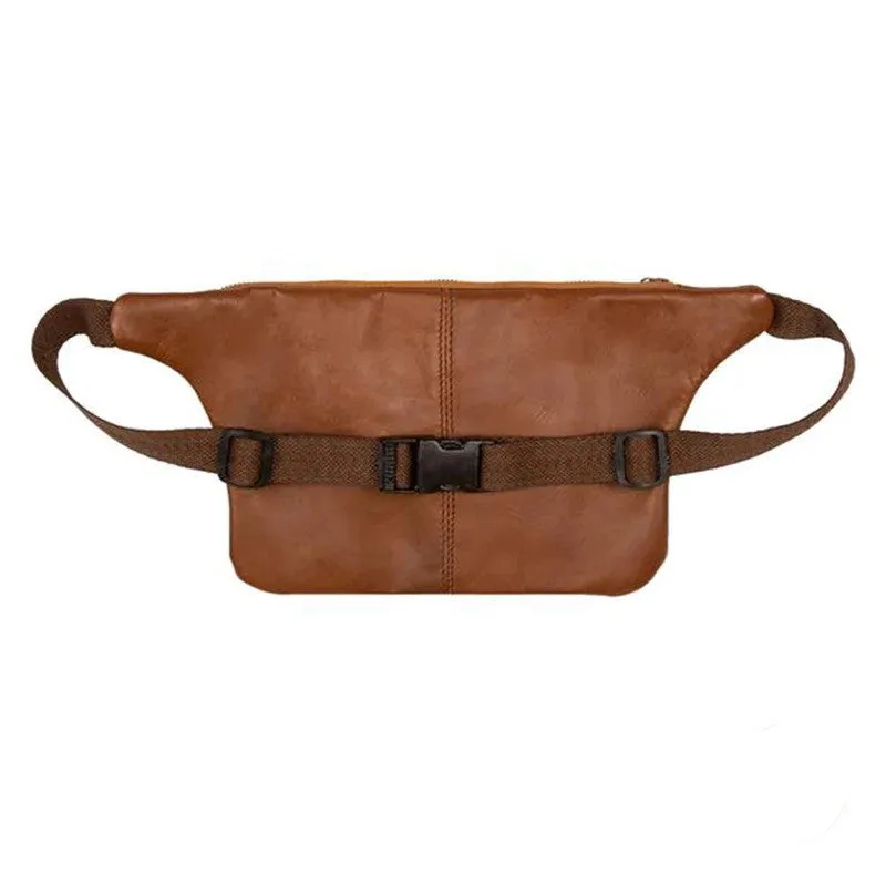 Timeless Brown Leather Hairstylist Tool Belt