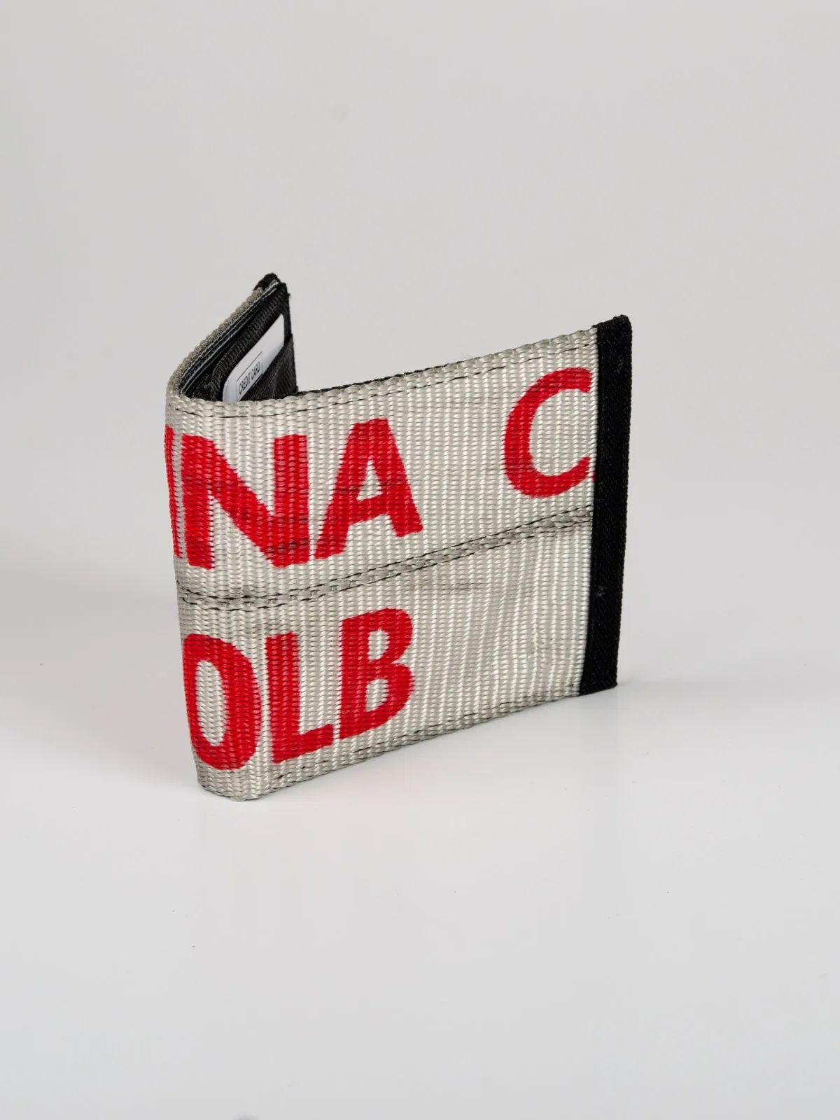 Wallet in White Ex-Cargo Belts