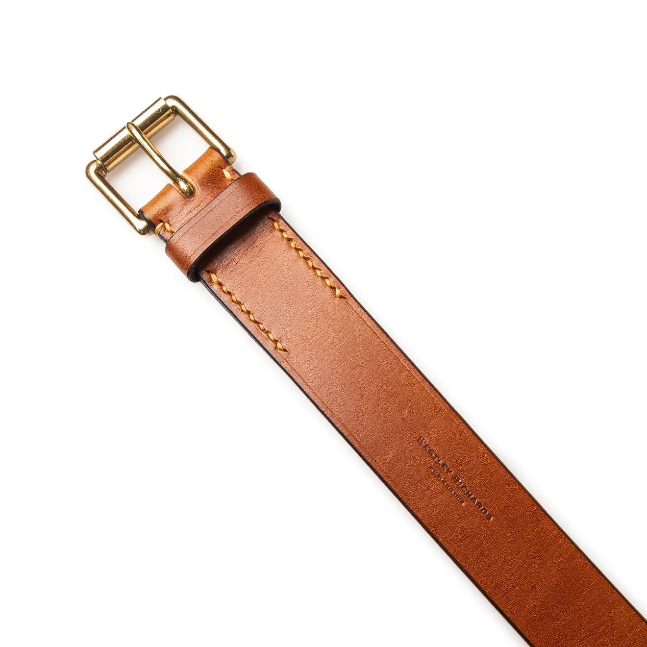 Westley Richards 1.5" Leather Belt Mid Tan