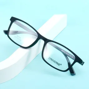Zirosat Unisex Full Rim Square Ultem Frame Eyeglasses M2039